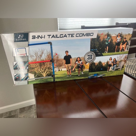 Eastpoint Toys New Eastpoint 3 In Tailgate Combo Ladderballbeanbag
